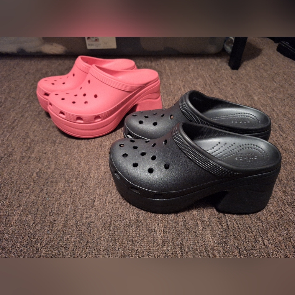 Siren Crocs 2 Pairs